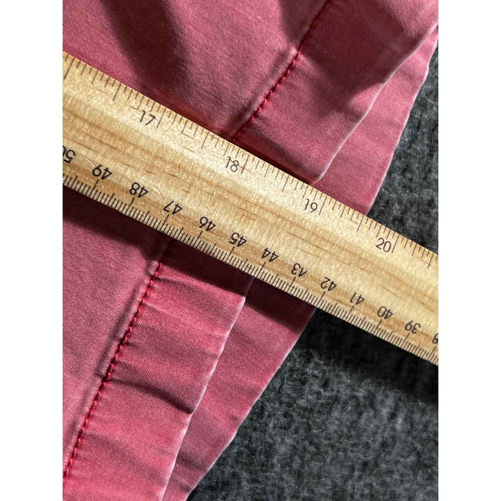 Tommy Bahama Mens Boracay Chino Shorts Coral Pink Size 35x9 Stretch - Picture 7 of 8